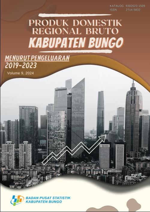 Gross Regional Domestic Product of Bungo Regency by Expendetures 2019 - 2023