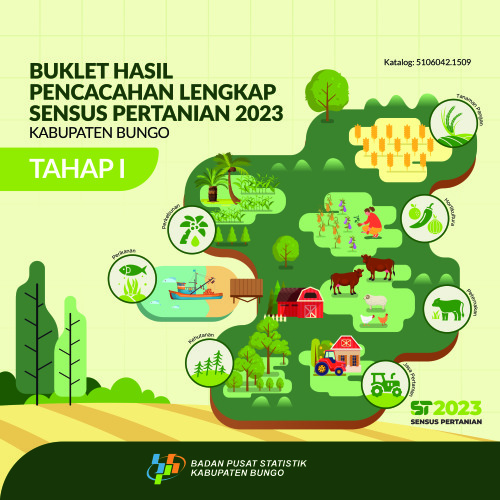 Buklet Hasil Pencacahan Lengkap Sensus Pertanian 2023 - Tahap I Kabupaten Bungo